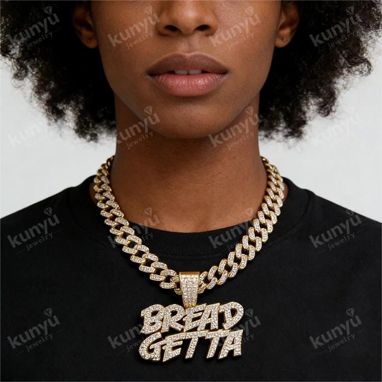 Iced Out Hip Hop Pendant
