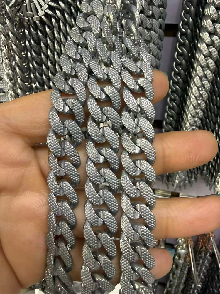 Handcrafted Link Silver Plated Chain